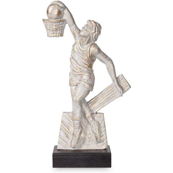 Trofeo de resina baloncesto