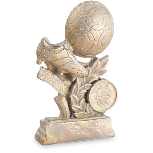 Troféu de futebol em resina