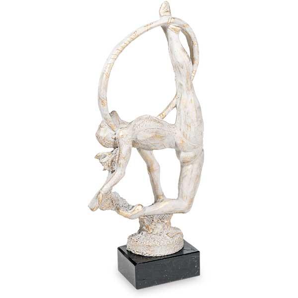 Trofeo in resina di ginnastica