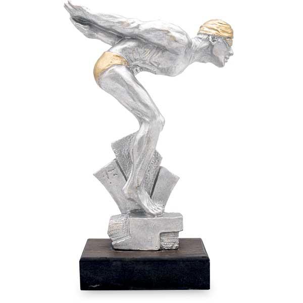 Trofeo in resina per nuoto, 27cm