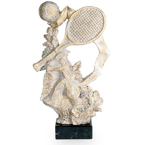 Trofeo de resina de tenis