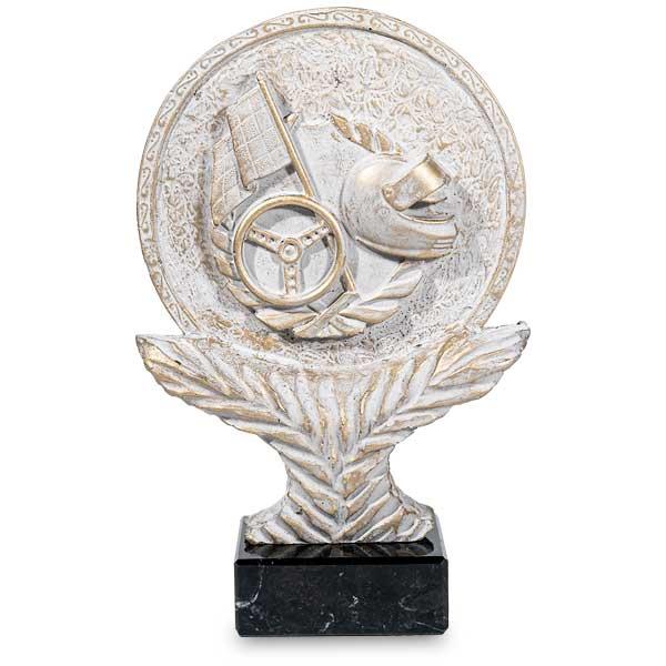 Trophée en résine pour moteur rond