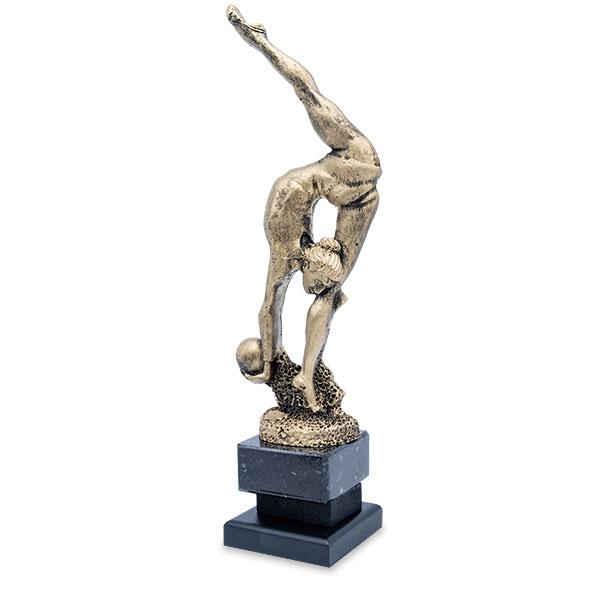 Trofeo resina gimnasia