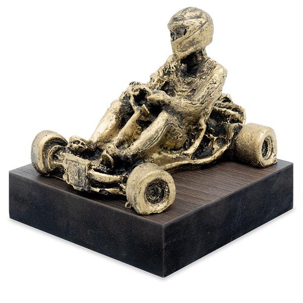 Trofeo in resina per motori kart